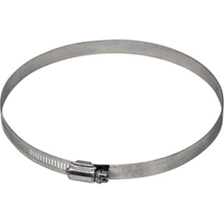 Lambro Industries Inc Lambro Industries 284L Clamp Tube Worm Gear Galvanized 4 in. 9502931